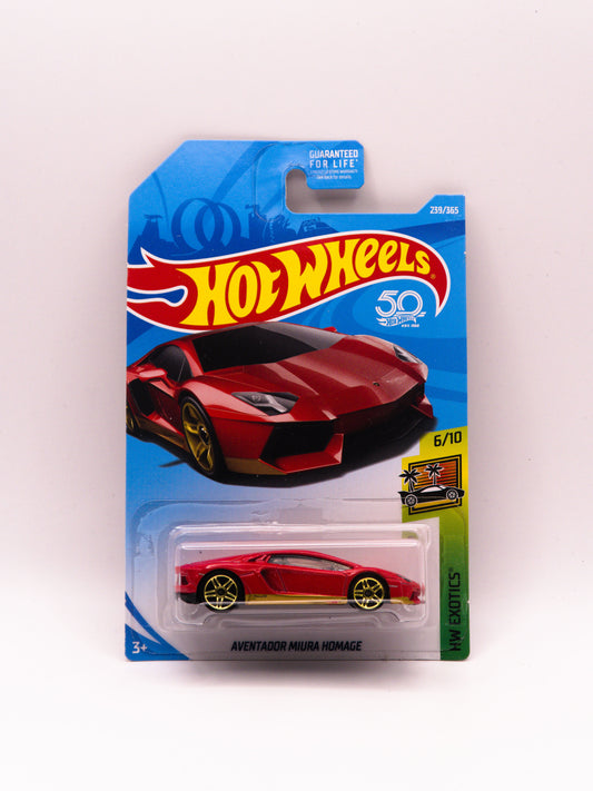 Aventador Miura Homage Red