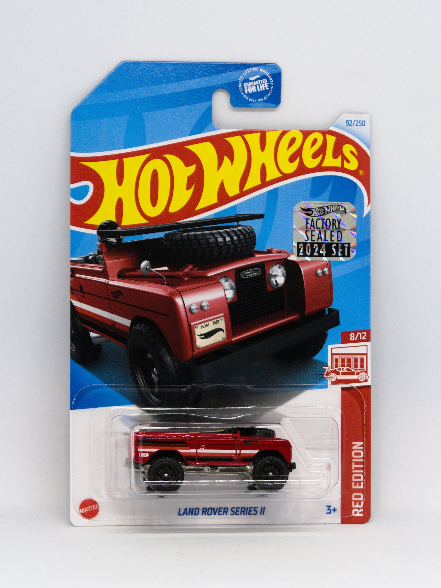 Land Rover Series II Factory Sealed Red RED EDITION