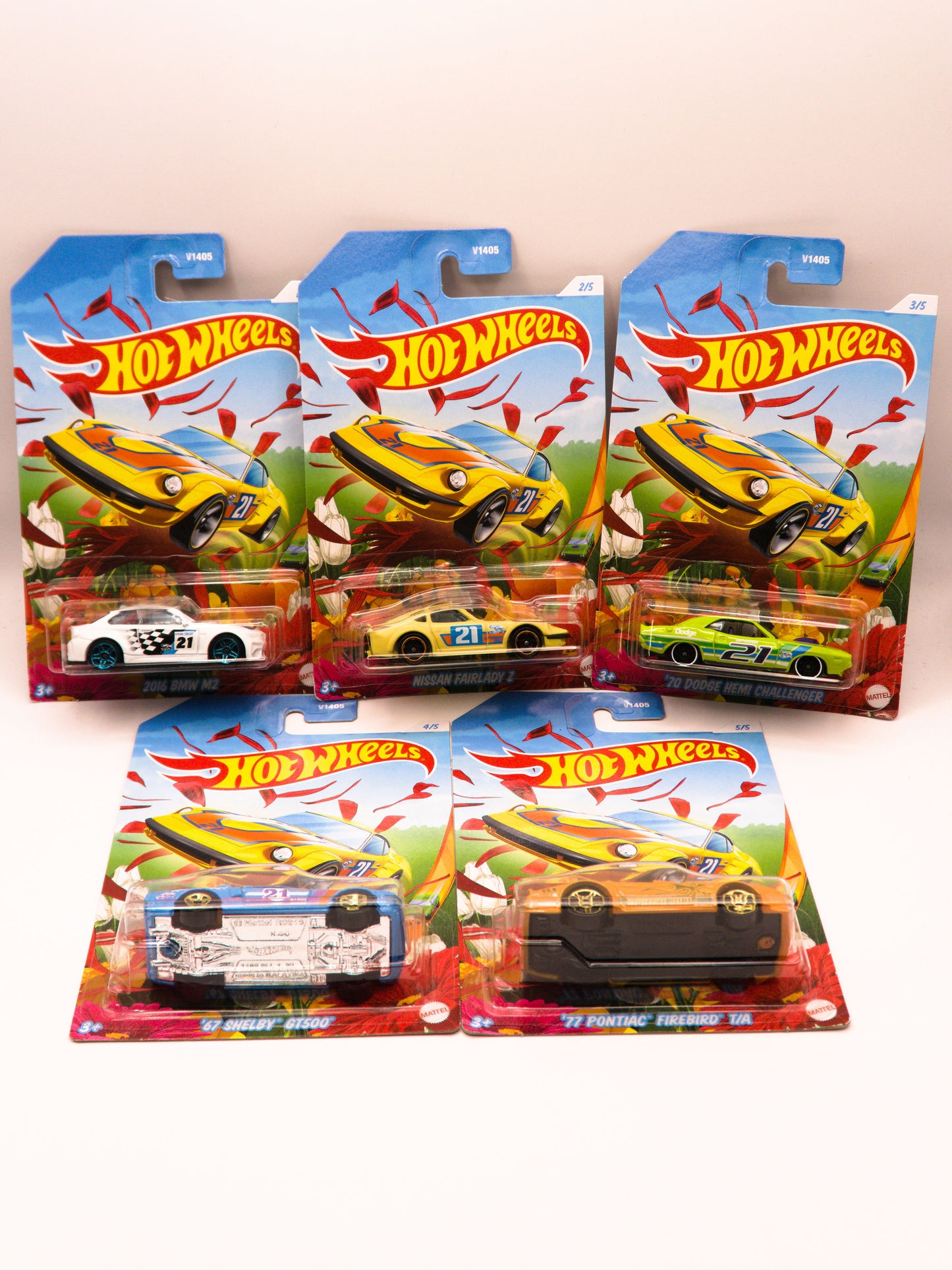Set 5 Cars - 2021 Spring Series