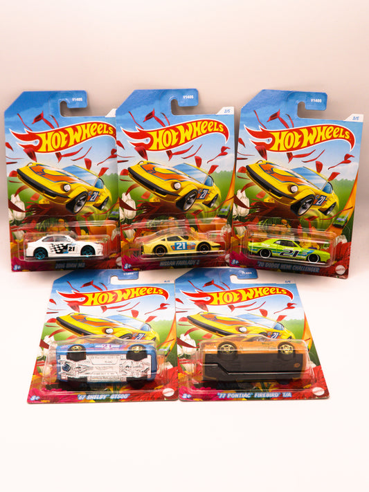 Set 5 Cars - 2021 Spring Series