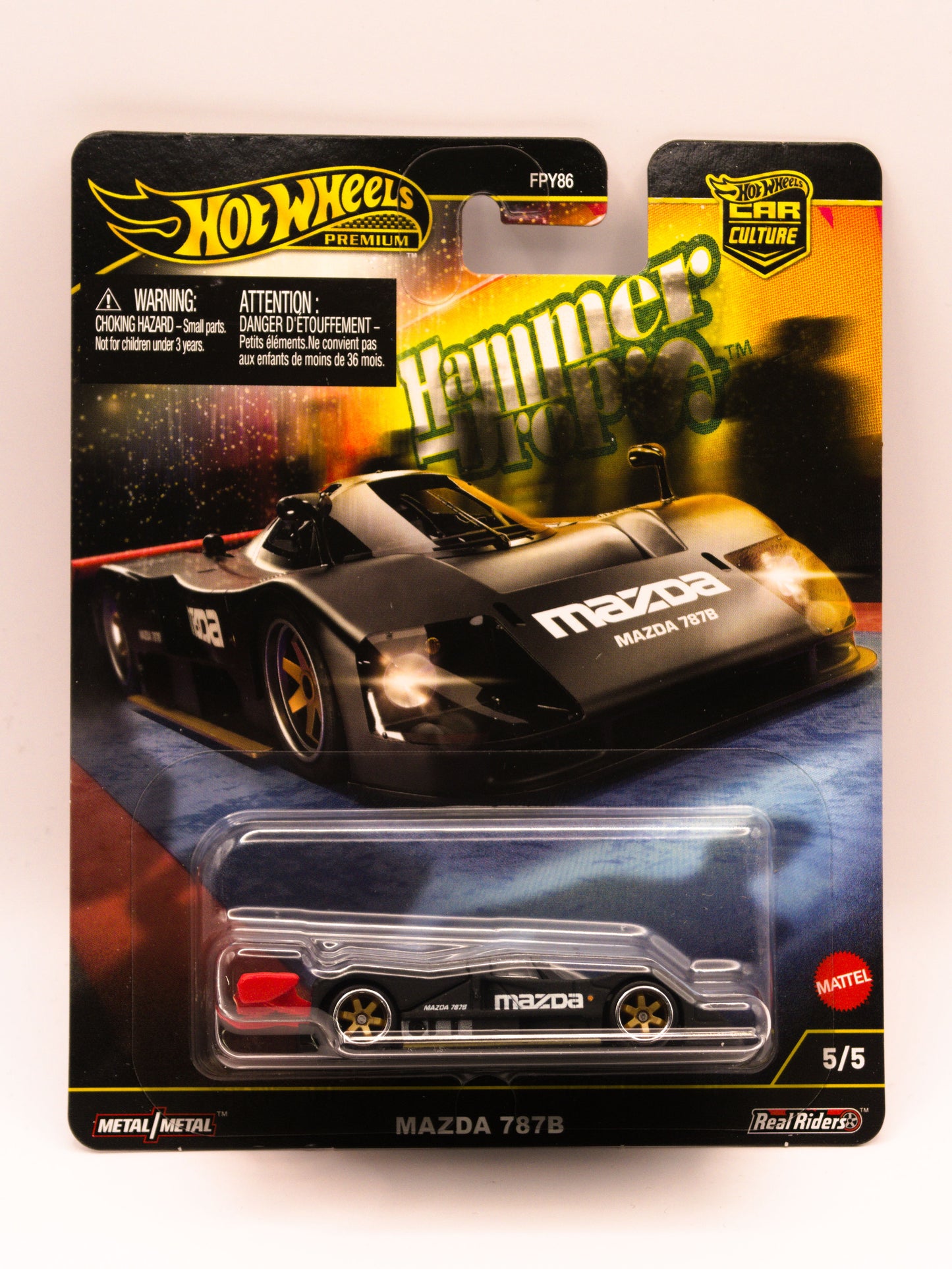 Mazda 787B Premium Black Hammer Drop