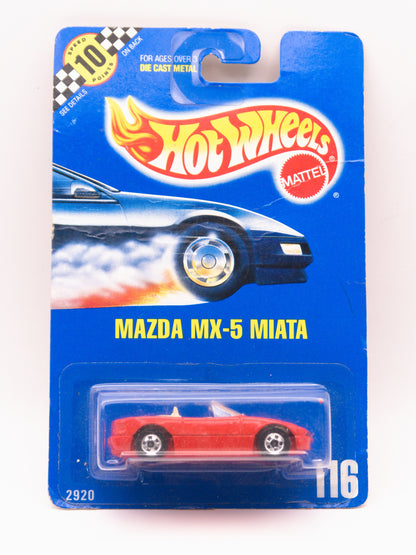 Mazda MX-5 Miata Czerwony *Karta