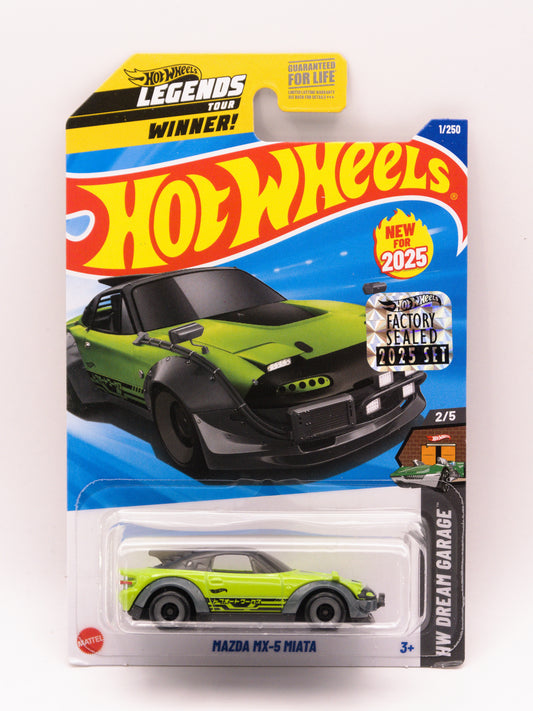 Mazda MX-5 Miata Zielony Legends Tour Factory Sealed