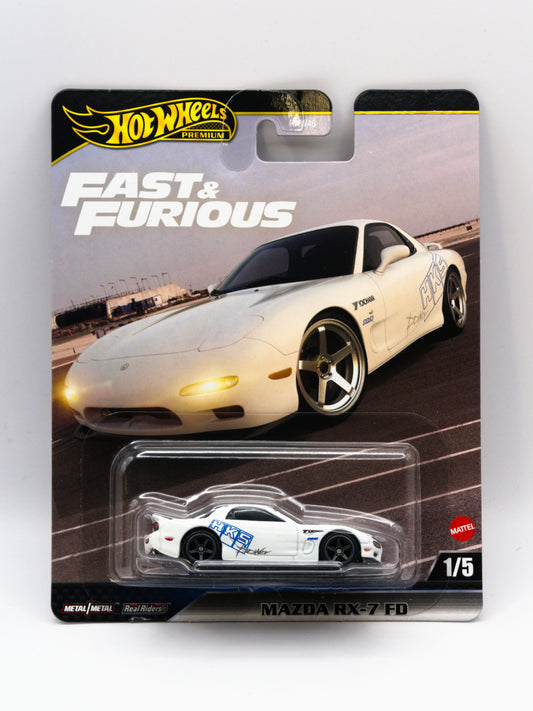 Mazda RX-7 FD HKS White Fast and Furious Premium
