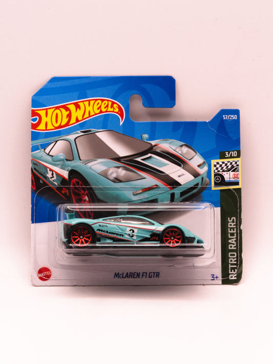 McLaren F1 GTR Blue *Damaged Card