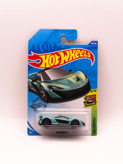 McLaren P1 Turquoise *Card