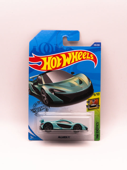 McLaren P1 Turquoise *Card