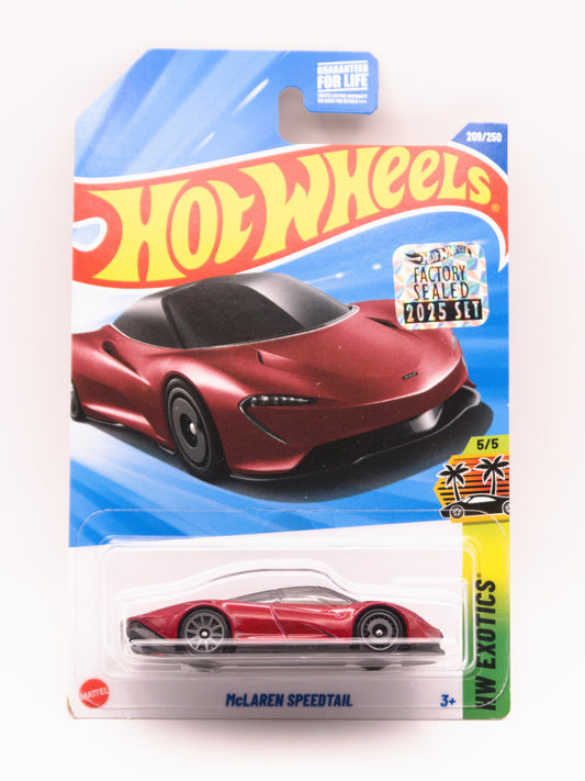 McLaren Speedtail Czerwony Factory Sealed