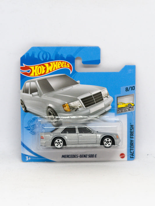 Mercedes-Benz 500 E Silver SHORT CARD