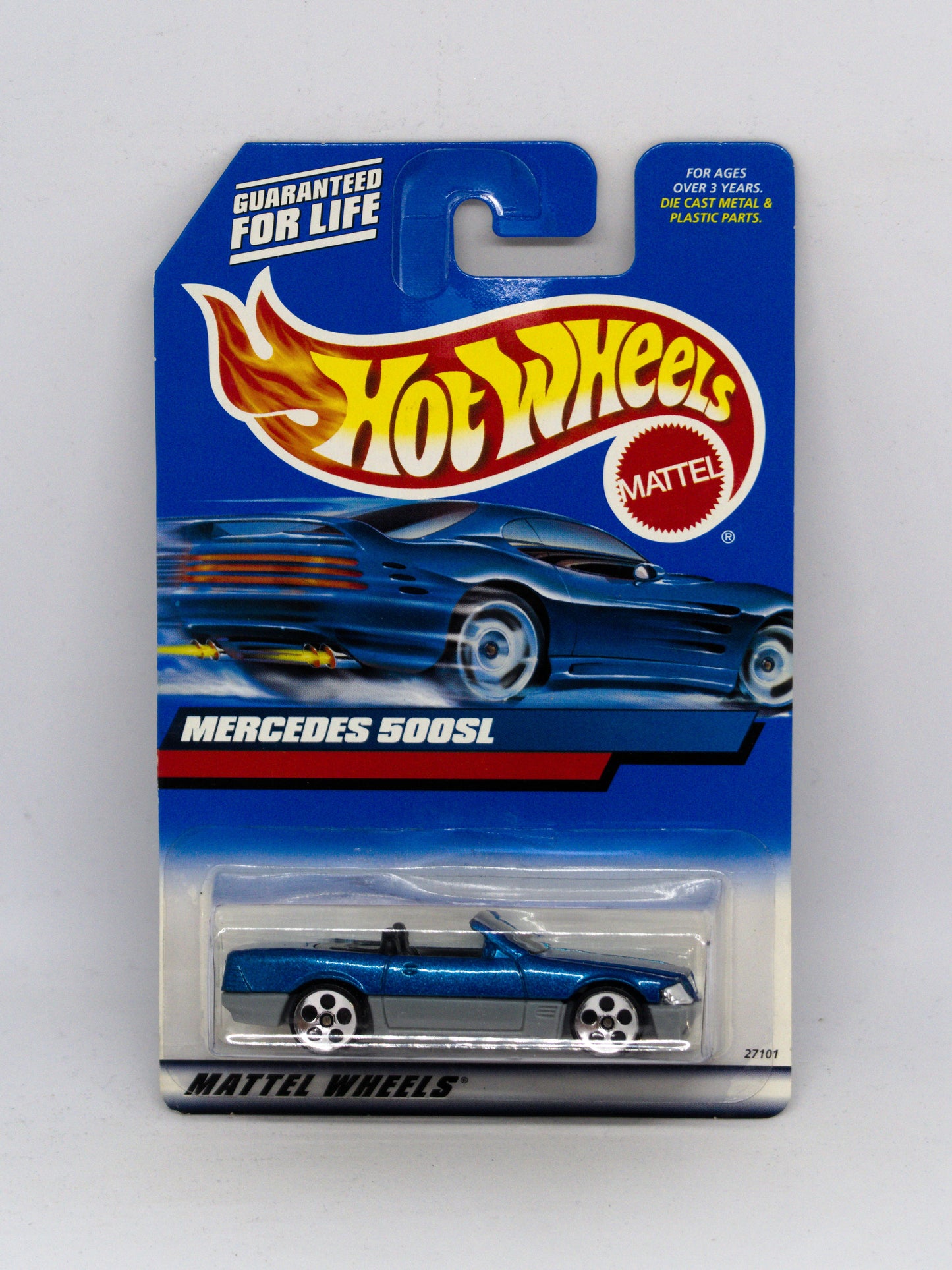 Mercedes-Benz 500SL Blue + Gray Bottom