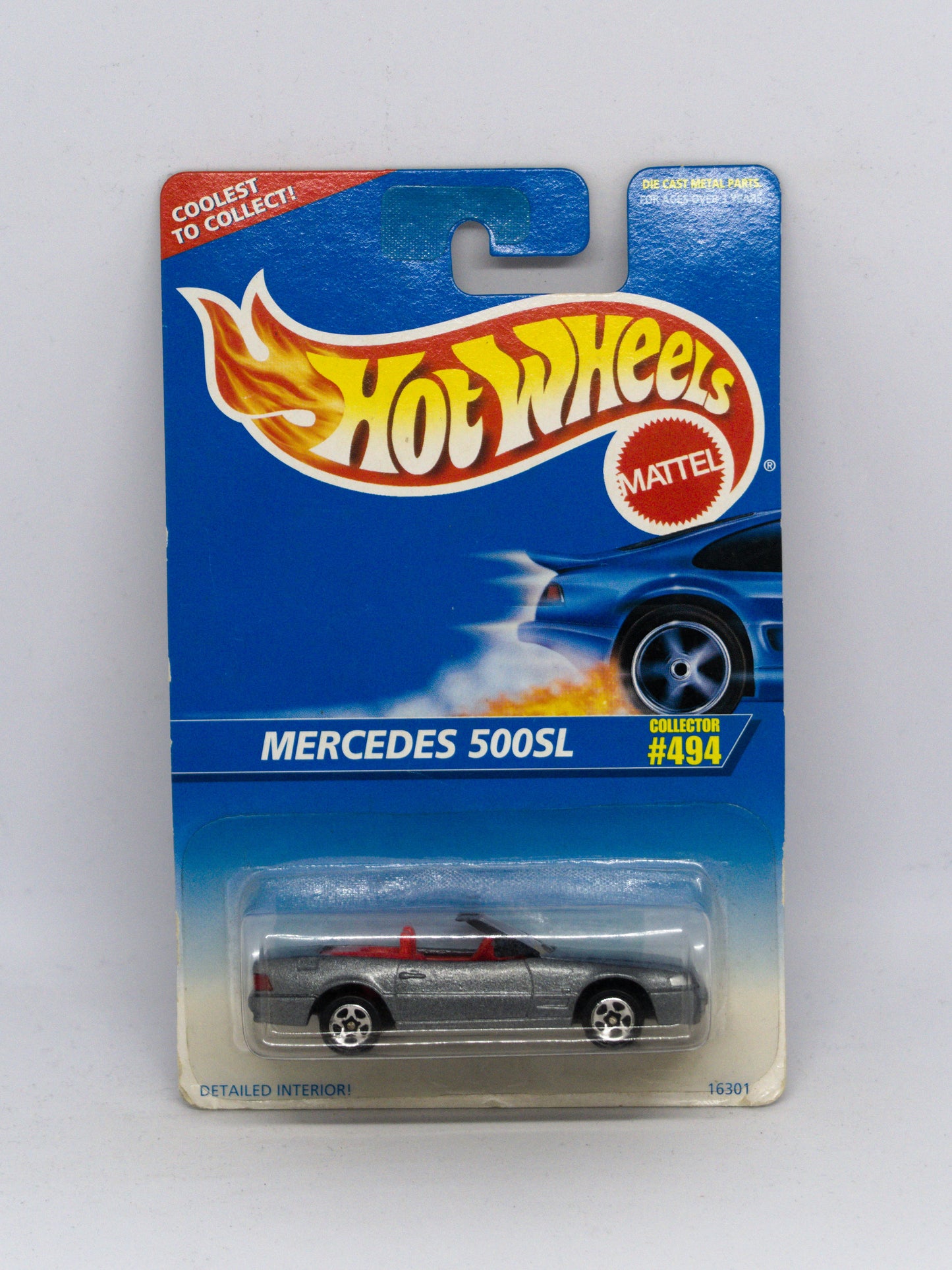 Mercedes-Benz SL 500 Gray with Red Interior