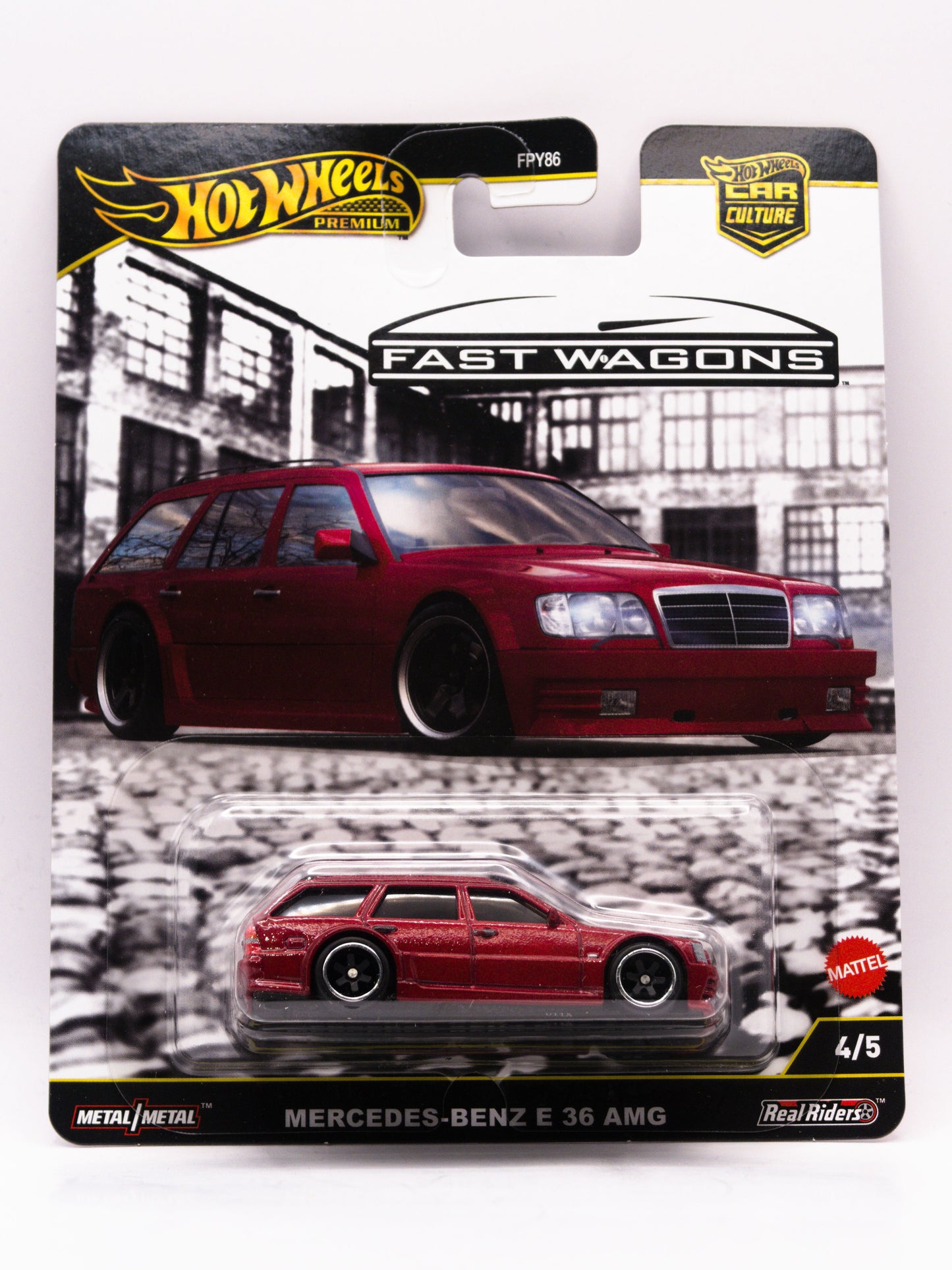 Mercedes-Benz E36 AMG Fast Wagons Premium 4/5 Red