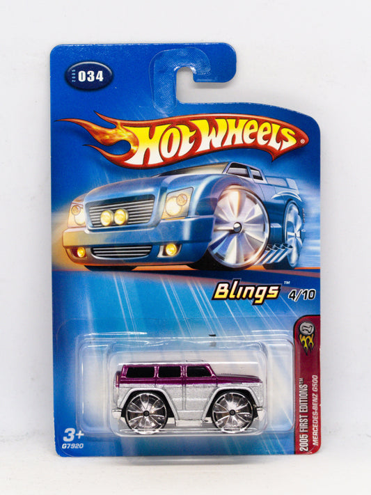 Mercedes-Benz G500 Blings Silver-Purple