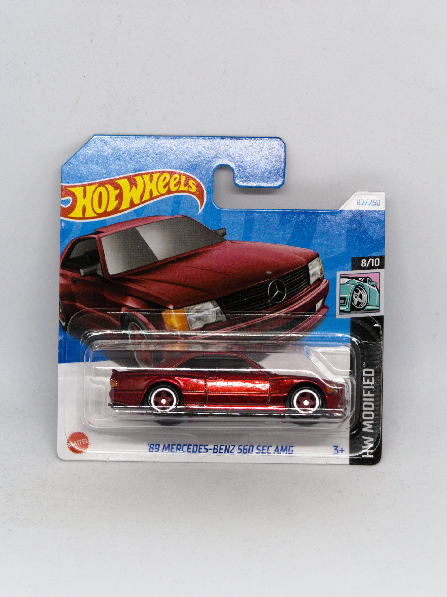 Super Treasure Hunt '89 Mercedes-Benz 560 SEC AMG - SHORT CARD