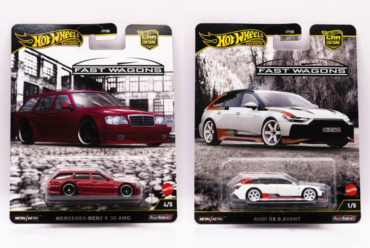 DUET Mercedes Benz E 36 AMG + Audi RS 6 Avant Fast Wagons Premium