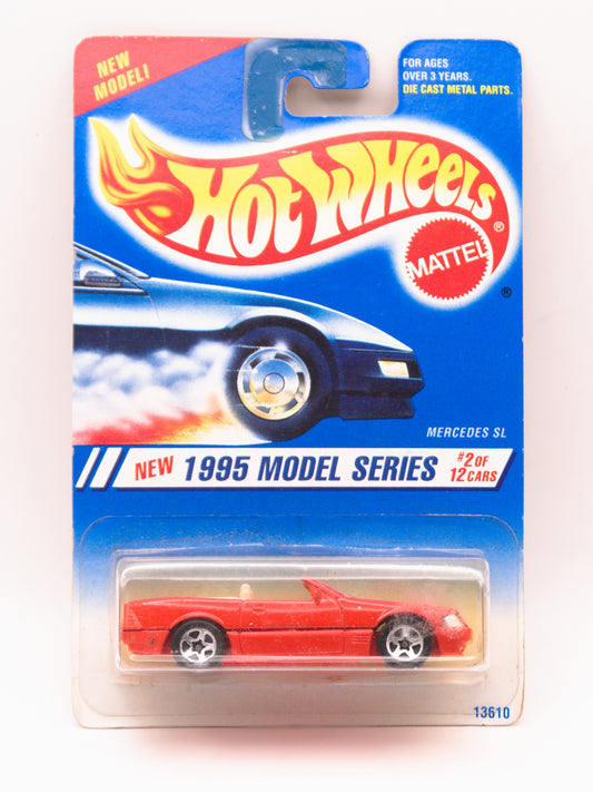 Mercedes SL Czerwony