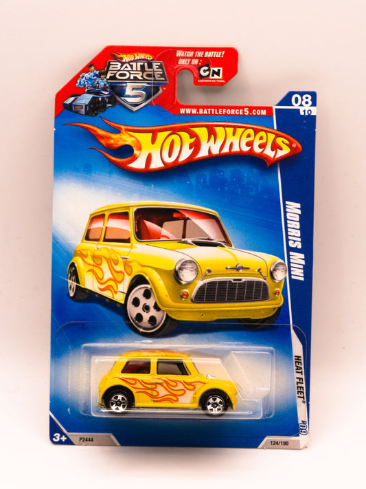 Moris Mini Yellow with Flames
