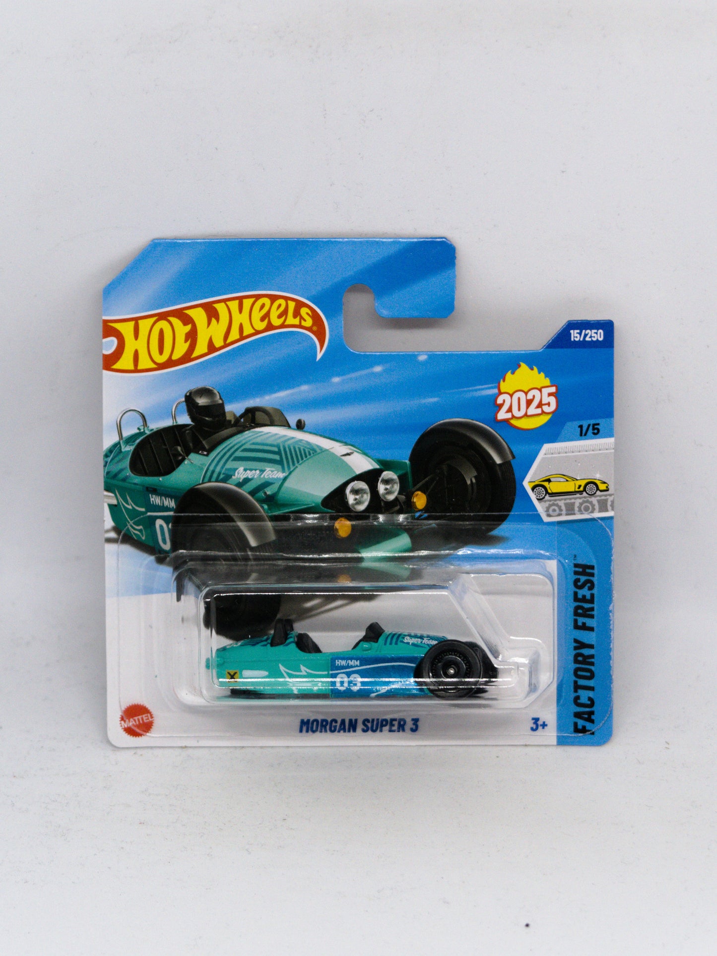 Morgan Super 3 Turquoise