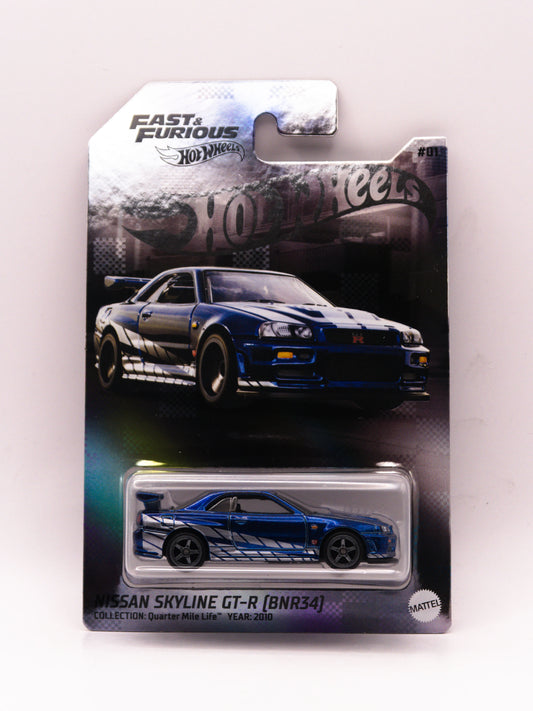 NFT Nissan Skyline R34 Fast and Furious Blue