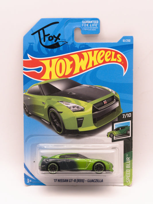 '17 Nissan GT-R R35 Guaczilla Zielony