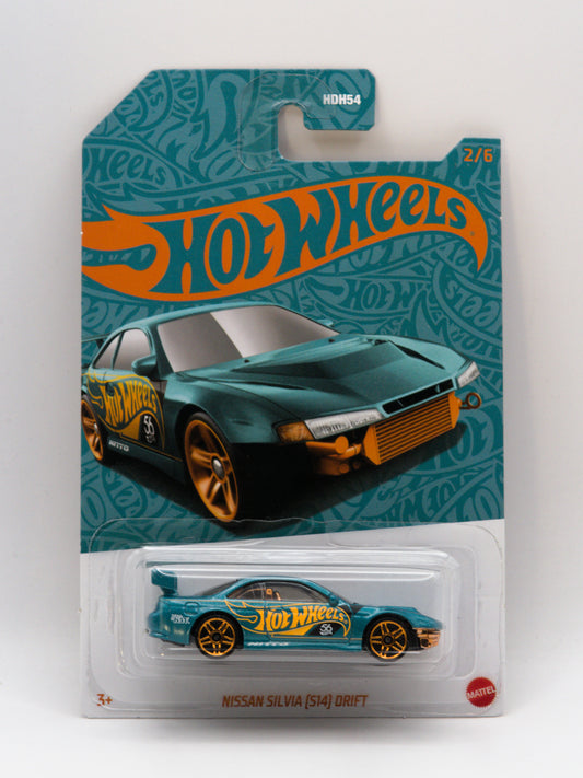 Nissan Silvia S14 Drift Zielony