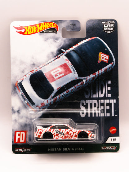 Set 5 Cars - Set Street Slide - Nissan, Toyota, Subaru, Ford.