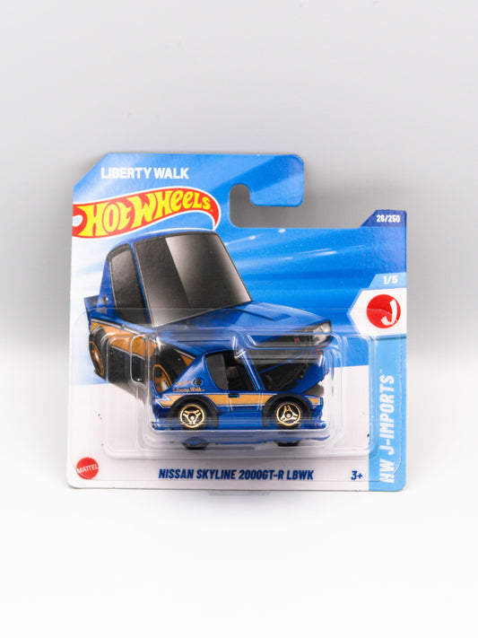 Nissan Skyline 2000GT-R LBWK Tooned Blue