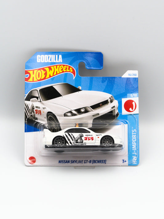 Nissan Skyline GT-R R33 Godzilla White