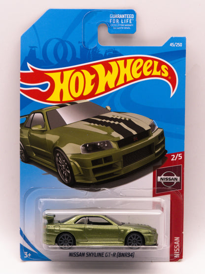 Nissan Skyline GT-R R34 Zielony *KARTA