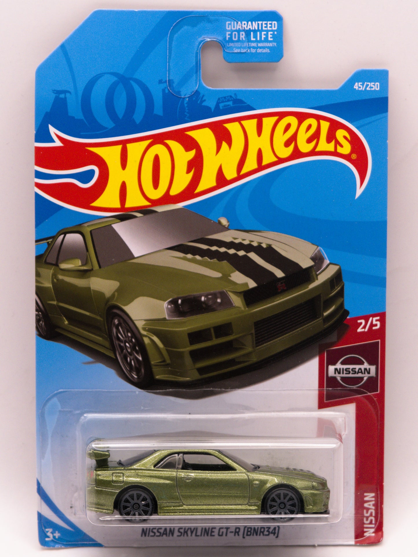 Nissan Skyline GT-R R34 Zielony *BLISTER