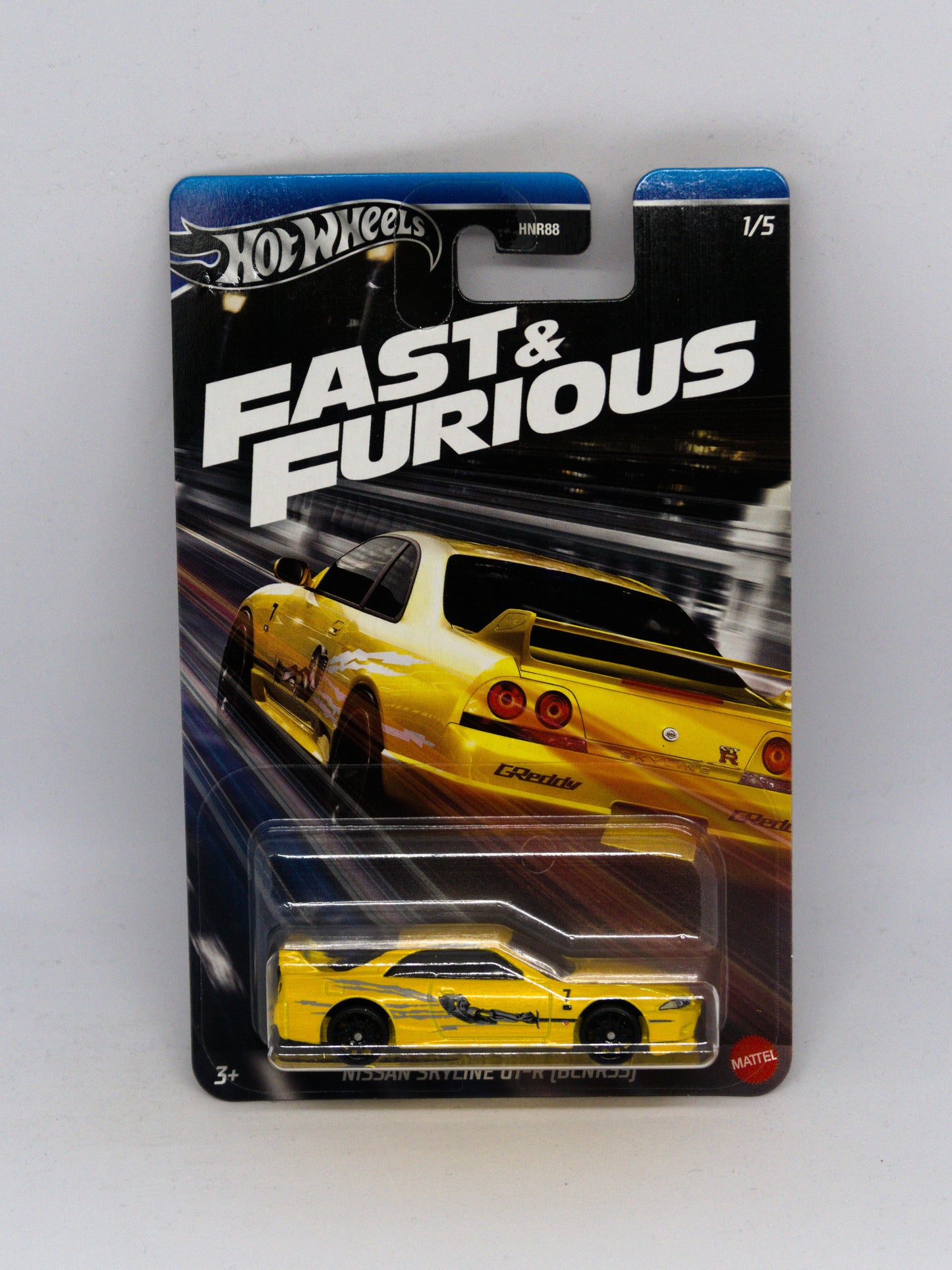 Nissan Skyline R33 Yellow Fast and Furious