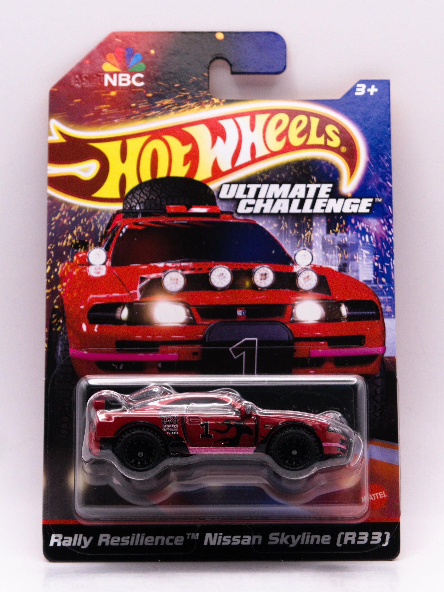 Rally Resilience Nissaan Skyline (R33) Czerwony