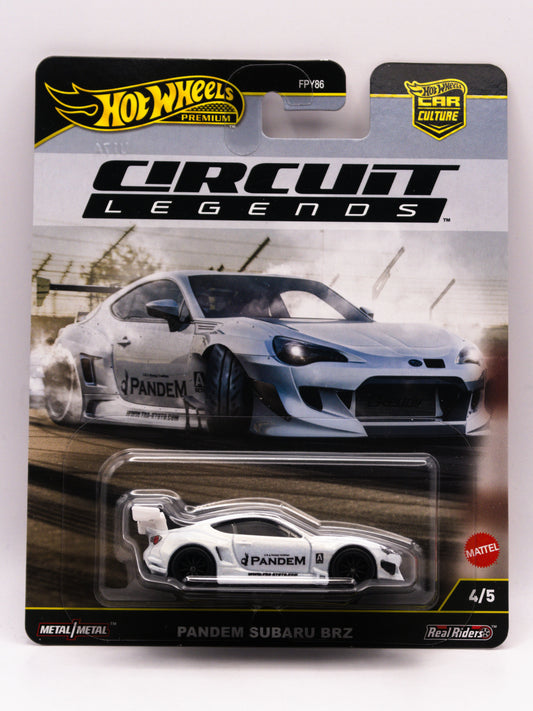 Subaru BRZ Pandem Circuit Legends Premium White