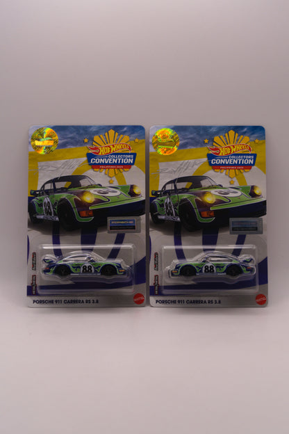 Hot Wheels Philipines Convention 2025 Porsche 911 Carrera RS 3.8 Fioletowy PARA *PODPIS!