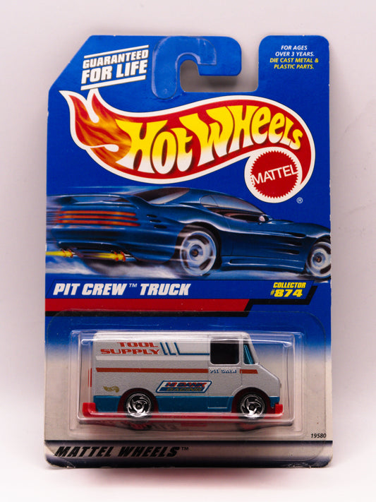 Pit Crew Truck Silver *Card Horn
