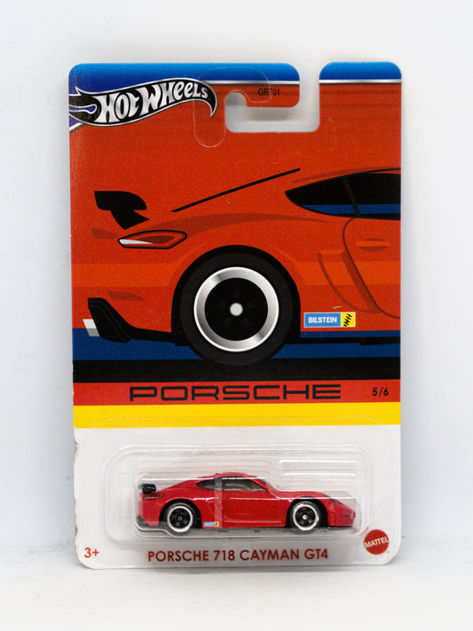 Porsche 718 Cayman GT4 Red