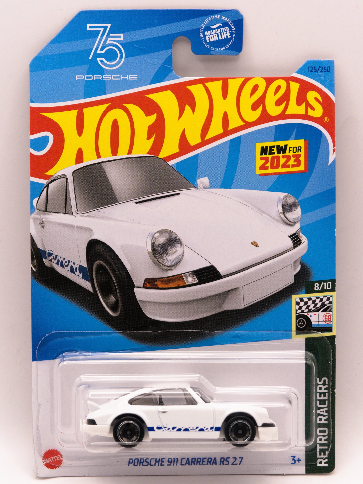 Porsche 911 Carrera RS 2.7 White Long