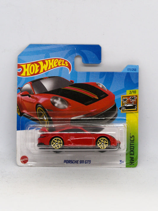 Porsche 911 GT3 Red with Black Stripes *Damaged