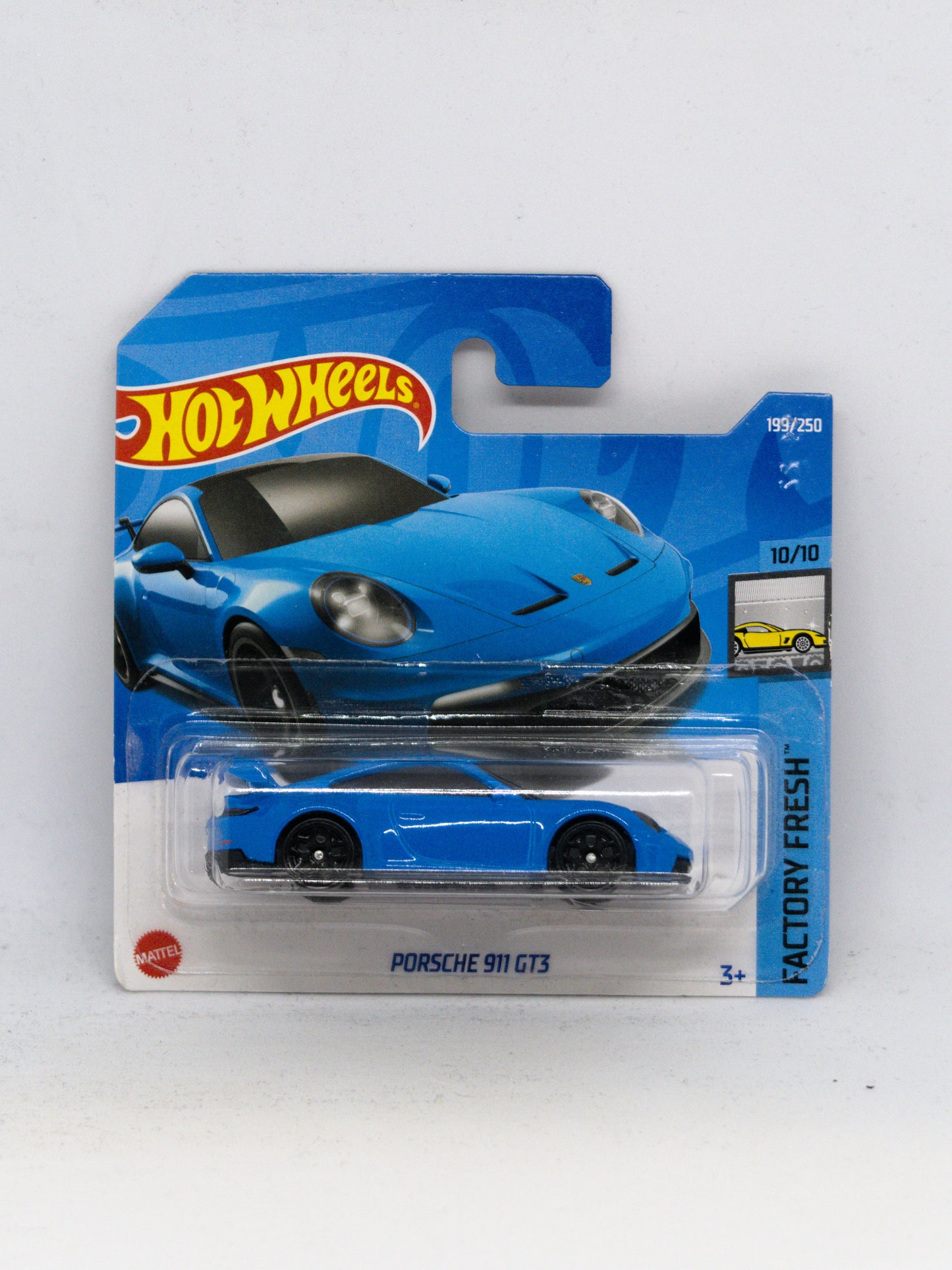 Porsche 911 GT3 Blue - Short Card