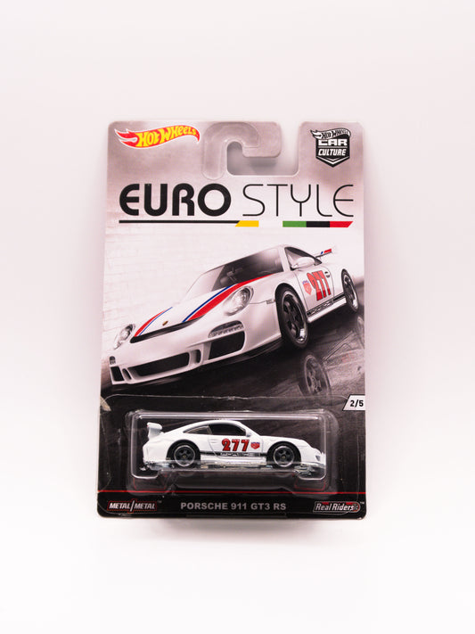 Porsche 911 GT3 RS White Euro Style