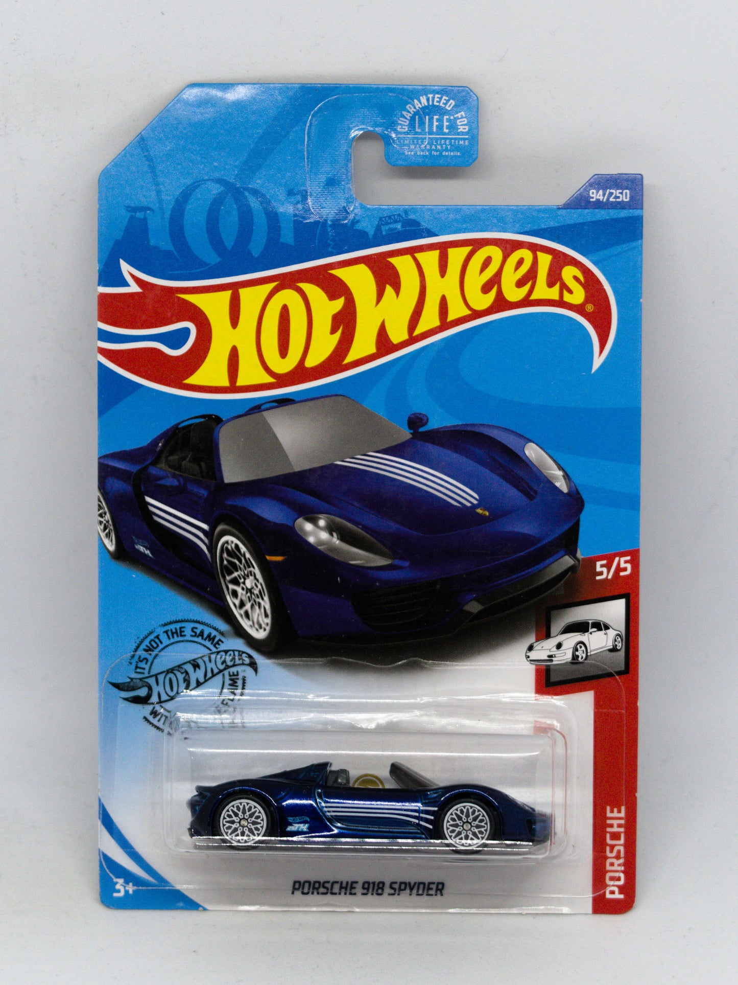 Super Treasure Hunt Porsche 918 Spyder Blue