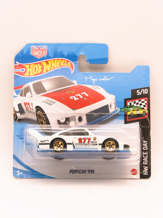Porsche 935 White SHORT CARD