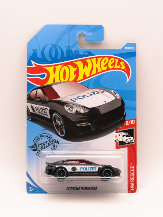 Porsche Panamera Polizei Czarna *Blister