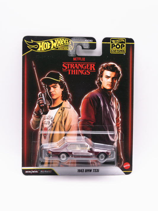1983 BMW 733i Stranger Things Premium Czerwony