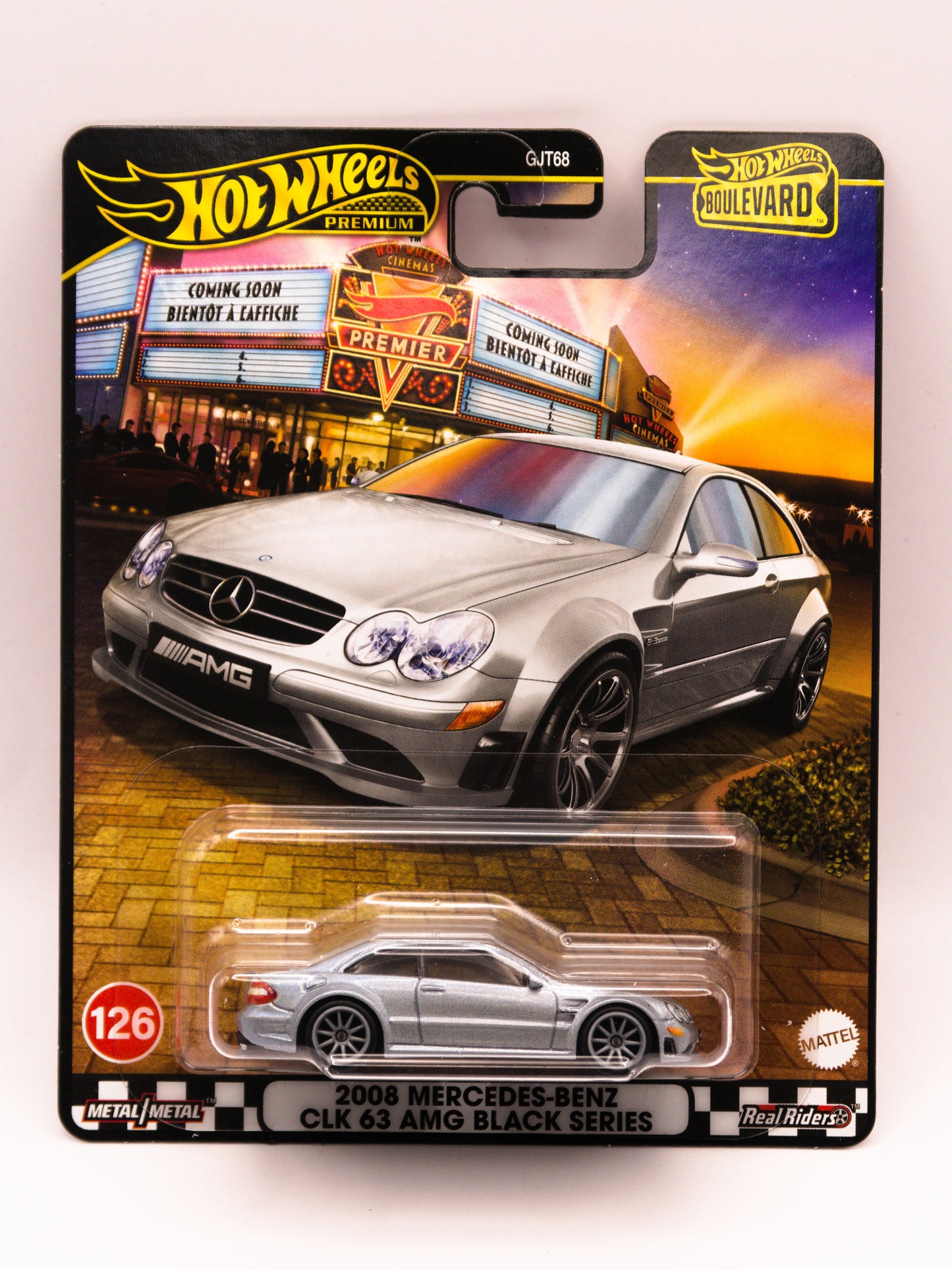 2008 Mercedes-Benz CLK 63 AMG Black Series Boulevard #126 Premium Silver