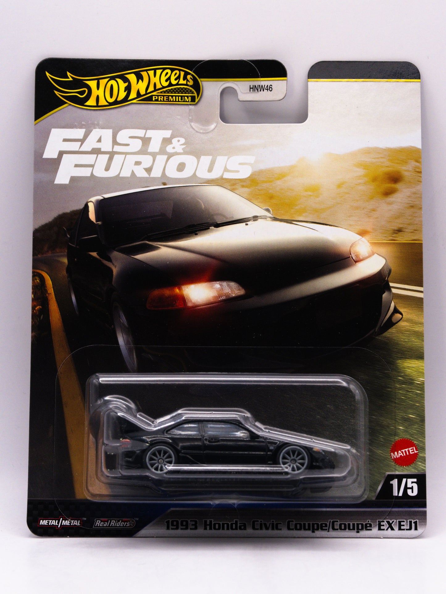 1993 Honda Civic Coupe EX EJ1 Premium Fast and Furious Black