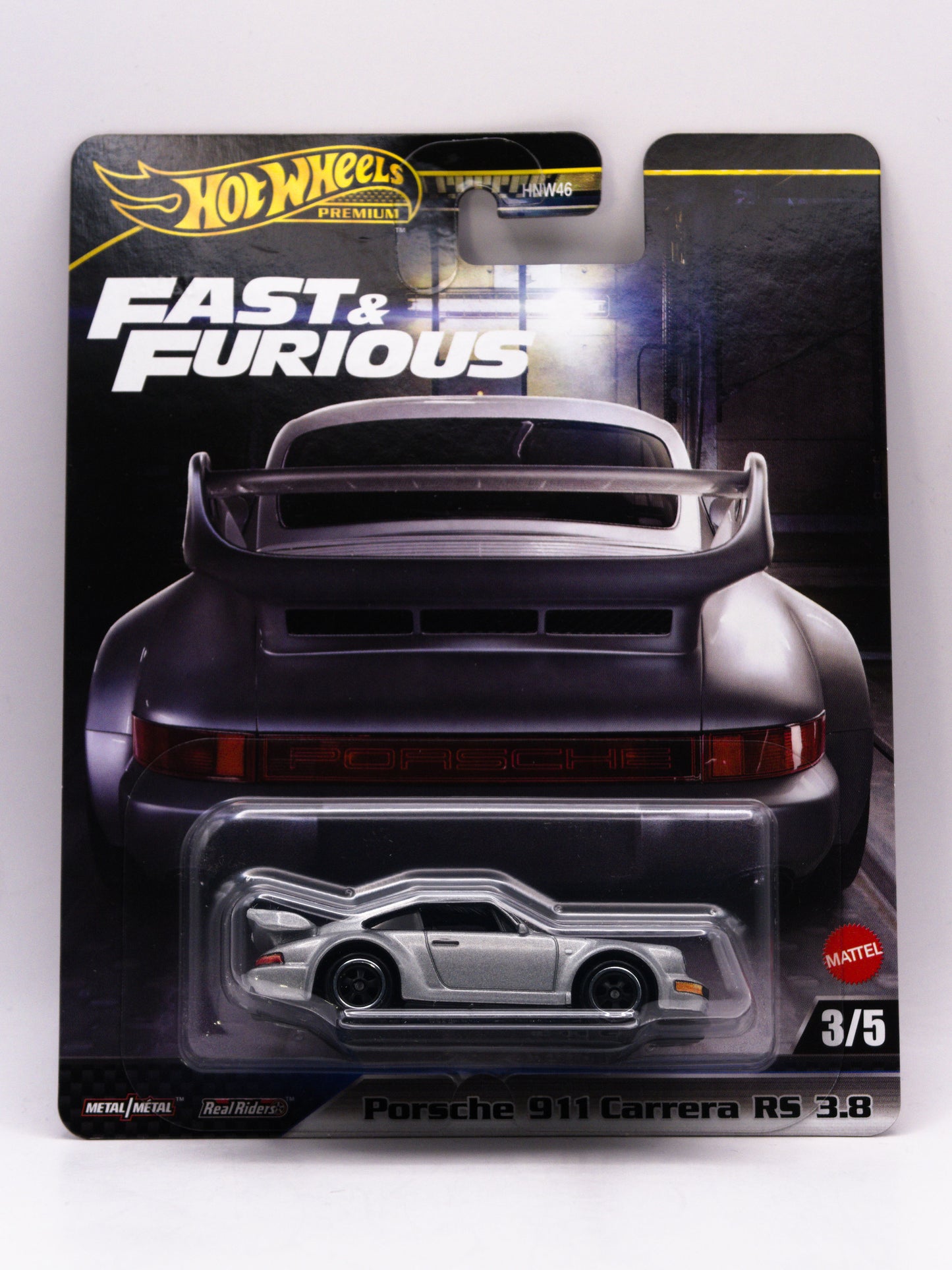 Porsche 911 Carrera RS 3.8 Premium Silver Fast and Furious Silver