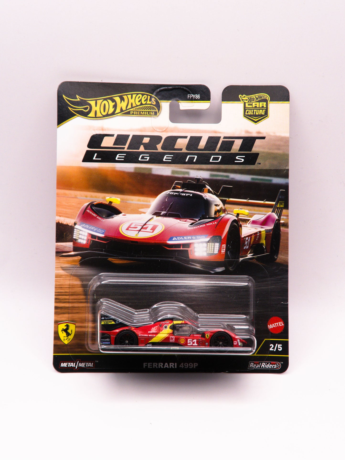 Ferrari 499 P Red Circuit Legends