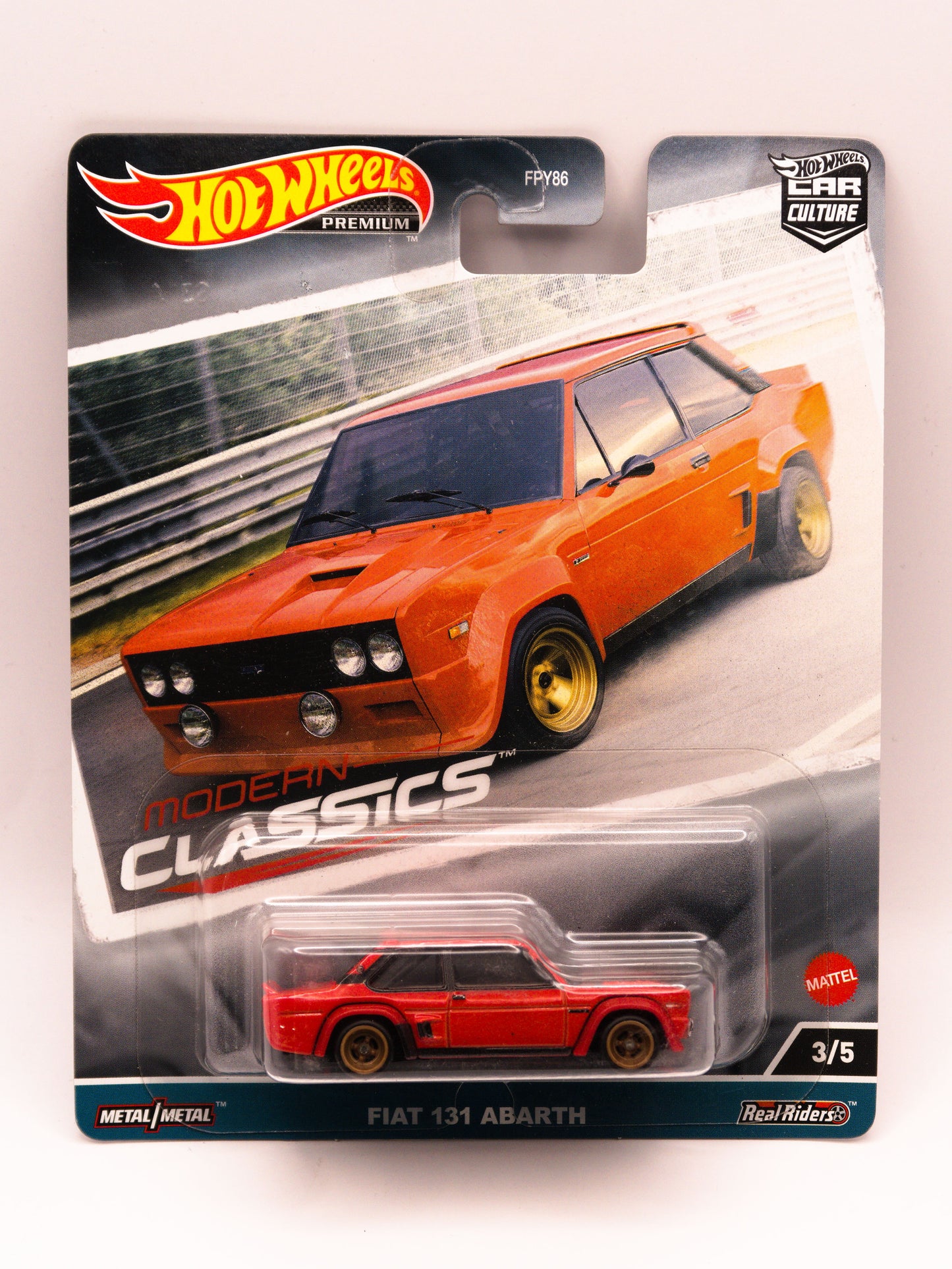 Fiat 131 Abarth Premium Orange