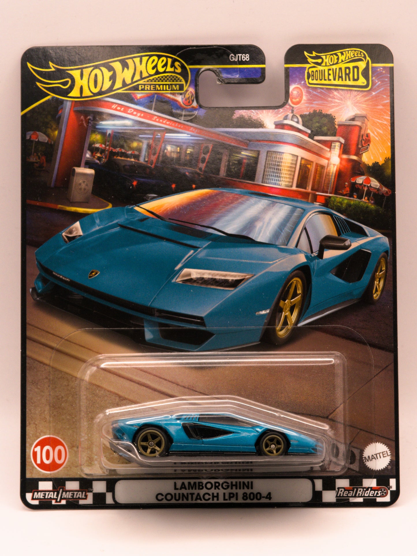 Lamborghini Countach LPI 800-4 Blue Premium Boulevard #100